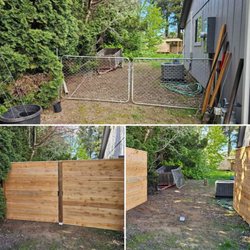 Double swing gate with removable center post