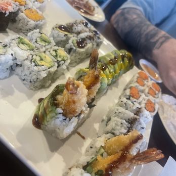 New Sushi Village - Too much too list... chicken tempora, avocado cucumber, sweet potato, edaname. - Sushi Bars Near Me - Bayside, New York New Sushi Village - Too much too list... chicken tempora, avocado cucumber, sweet potato, edaname. - Sushi Bars Near Me - Bayside, New York