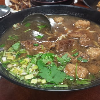 Laoxier noodle house - Noodle Soup with Beef Ball ($8.25). Not bad. - Chinese Near Me - Arcadia, California Laoxier noodle house - Noodle Soup with Beef Ball ($8.25). Not bad. - Chinese Near Me - Arcadia, California
