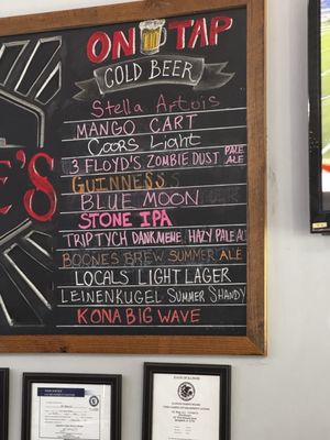 Menu photo 7  Boone's Springfield, IL