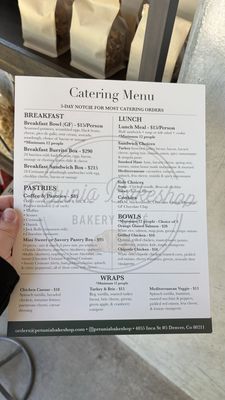 Menu photo 2 Petunia Bakery & Cafe Denver, CO