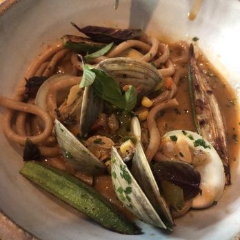 Husk - House made bucatini - American Near Me - Charleston, South Carolina Husk - House made bucatini - American Near Me - Charleston, South Carolina