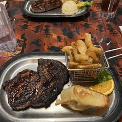 Old Corral Steakhouse - Ribeyes cooked to perfection!