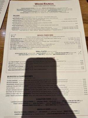 Menu photo 8 Wood Ranch Burbank Burbank, CA