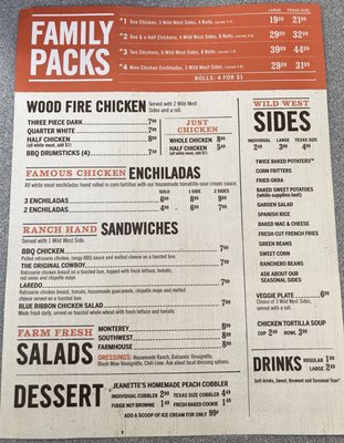 Menu photo 3 Cowboy Chicken McAllen, TX Menu photo 3 Cowboy Chicken McAllen, TX