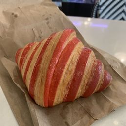 Strawberry croissant
