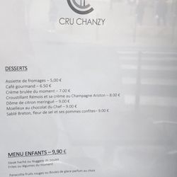 Cru Chanzy