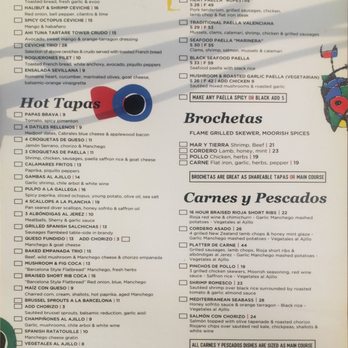 Cafe Sevilla - Menu - Spanish Near Me - Costa Mesa, California Cafe Sevilla - Menu - Spanish Near Me - Costa Mesa, California