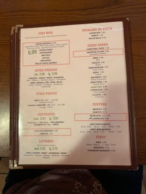 Menu photo 6 La Tortas Yucaipa, CA