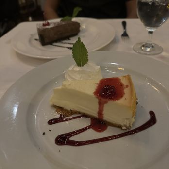 Benjamin Steakhouse - cheesecake (above is chocolate mousse) - Steakhouses Near Me - New York, New York Benjamin Steakhouse - cheesecake (above is chocolate mousse) - Steakhouses Near Me - New York, New York