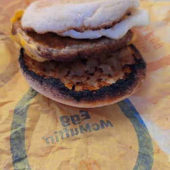 McDonald's - Burned edges english muffin - Fast Food Near Me - Carson, California