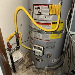 Golden Coast Plumbing And Rooter - Replaced gas shut-off valves and flexible supply hoses after finding gas leaks in mechanical room!