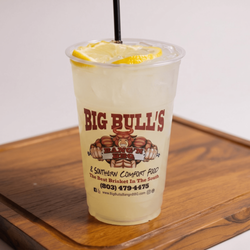 Big Bull's Bang'n BBQ and Southern Comfort Food - Peach Lemonade