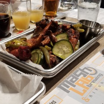Mash Lab Brewing & Kitchen - Chicken wings....sooooooo good! - American Near Me - Windsor, Colorado