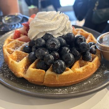 Bōm Dough - Berry mochi waffles - Brazilian Near Me - Cambridge, Massachusetts