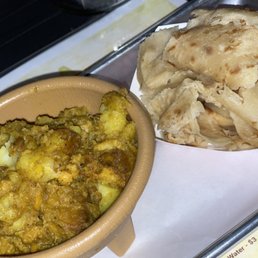 Ital curry and Buss-up shut Ital curry and Buss-up shut