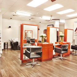The chic styling area at the Cahaba location of Tonya Jones SalonSpa, Birmingham's best salon featuring Aveda products and services