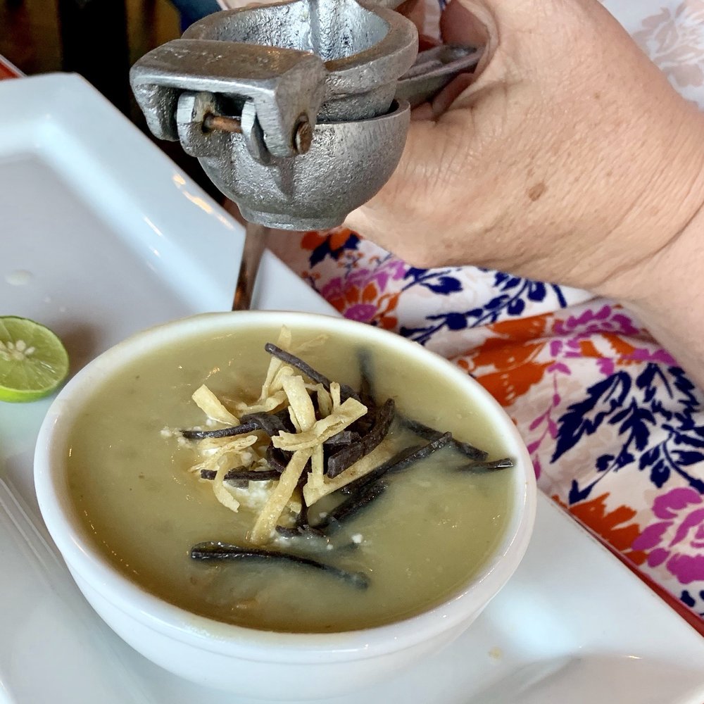 Grandma's Kitchen - Chayote squash soup. - Mexican Near Me - Walla Walla, Washington