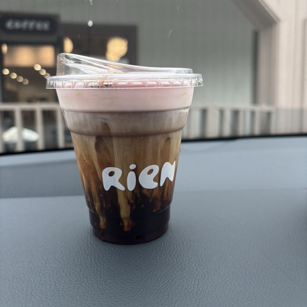 Rien Coffee - Strawberry cloud americano - Coffee & Tea Near Me - Orange, California