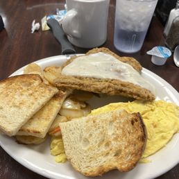 Country Fried Steak Breakfast Country Fried Steak Breakfast