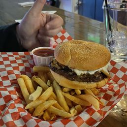 Mushroom burger
