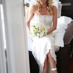 wishbone and comb - Stunning Bridal Hair & Makeup for the beautiful bride Nicole on her wedding day.