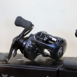 Appalachian Outpost - Daiwa and Lew's baitcasting reels at Appalachian Outpost--high‑speed retrieve for bass and smallmouth in Elizabethton, TN.