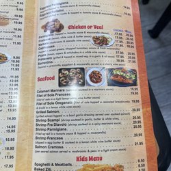 Ricky’s pizza - Menu