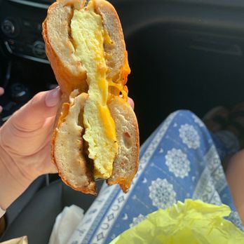 The Bagel Bakery - Egg and cheese on jalapeño cheese bagel - Bagels Near Me - San Francisco, California The Bagel Bakery - Egg and cheese on jalapeño cheese bagel - Bagels Near Me - San Francisco, California