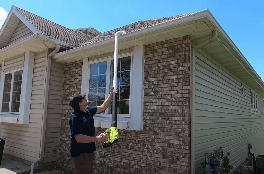 Slide of AC Advanced Gutter Cleaning
