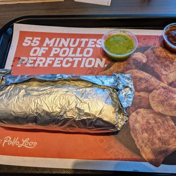 El Pollo Loco - Good sized burrito - Fast Food Near Me - San Luis Obispo, California El Pollo Loco - Good sized burrito - Fast Food Near Me - San Luis Obispo, California