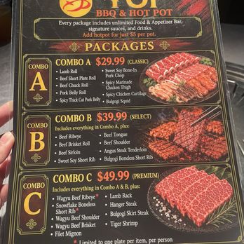 YOI BBQ & Hot Pot - Menu - Buffets Near Me - Montclair, California YOI BBQ & Hot Pot - Menu - Buffets Near Me - Montclair, California