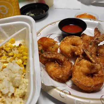 Zero Degrees - Fried shrimp with rice and corn - Bubble Tea Near Me - Las Vegas, Nevada Zero Degrees - Fried shrimp with rice and corn - Bubble Tea Near Me - Las Vegas, Nevada