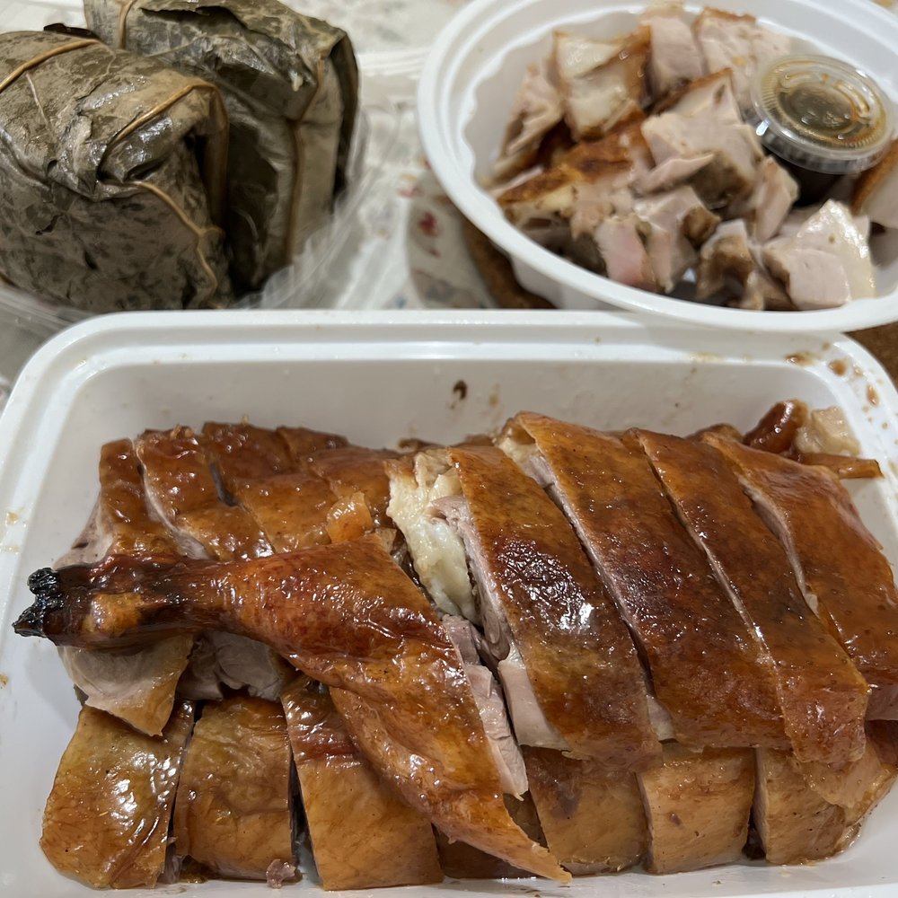 Corner 28 - Sticky rice with chicken Roast pig Half Roast duck - Chinese Near Me - Flushing, New York Corner 28 - Sticky rice with chicken Roast pig Half Roast duck - Chinese Near Me - Flushing, New York