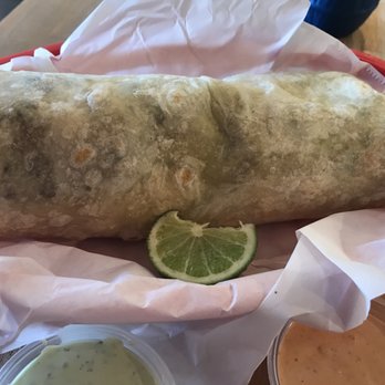 The Taco Stand - Al Pastor burrito - Food Stands Near Me - La Jolla, California The Taco Stand - Al Pastor burrito - Food Stands Near Me - La Jolla, California
