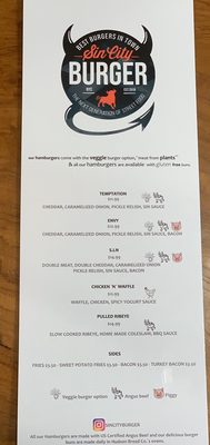 Menu photo 8 Sin City Burger New York, NY Menu photo 8 Sin City Burger New York, NY