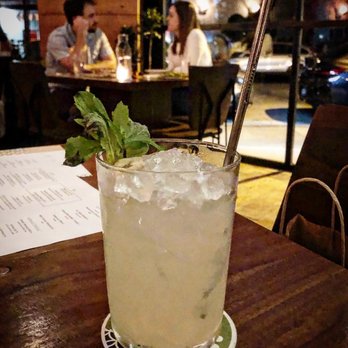 Young Joni - Cobbler banana, lemon, fino sherry, mezcal - Pizza Near Me - Minneapolis, Minnesota