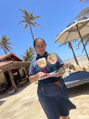 Rede Beach: Hotel, Restaurante, Kitesurf, Acomodações em Guajiru, Flecheiras by null