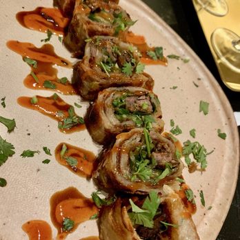 Lucky Star - Beef shank scallion wrap - Cocktail Bars Near Me - Atlanta, Georgia Lucky Star - Beef shank scallion wrap - Cocktail Bars Near Me - Atlanta, Georgia