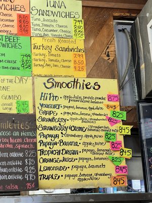 Menu photo 3 Andy's Sandwiches & Smoothies Honolulu, HI