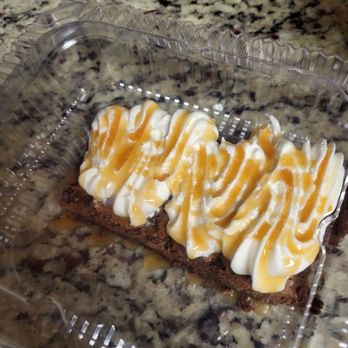 The Peach Cobbler Factory - Salted Carmel brownie - Desserts Near Me - Columbus, Georgia The Peach Cobbler Factory - Salted Carmel brownie - Desserts Near Me - Columbus, Georgia