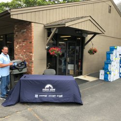 MassSave Dehumidifier Turn-In event at our Vineyard Haven location.
