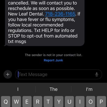 New Leaf Dental - The cancellation of my APPOINTMENT THE DAY OF!  RIDICULOUS - General Dentistry Near Me - Brooklyn, New York