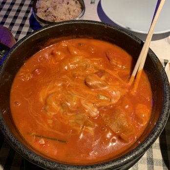 Sa Rang Bang - Tteokbokki with ramen noodles & cheese - Korean Near Me - Sacramento, California Sa Rang Bang - Tteokbokki with ramen noodles & cheese - Korean Near Me - Sacramento, California