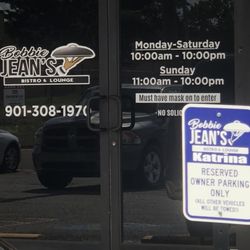 Bobbie Jean’s Bistro & Lounge - Restaurant Hours