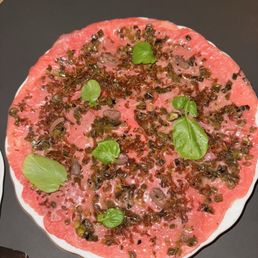Beef carpaccio Beef carpaccio