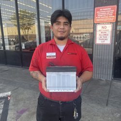 AutoZone - Very nice gentleman who helped me with my battery purchase
