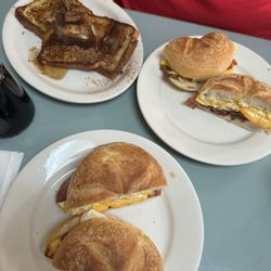 Central Restaurant - Cheese and Egg Sandwich