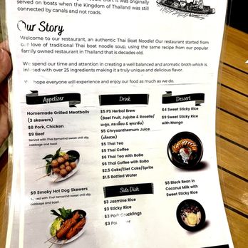 Thai Boat Noodle PS - Menu - Noodles Near Me - Gilbert, Arizona