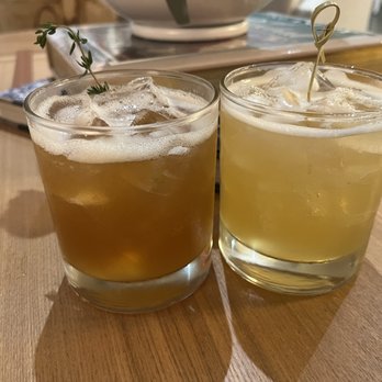 ASW Distillery - Battery - Killin' Thyme (left) and Burning Fiddle (right) - Distilleries Near Me - Atlanta, Georgia ASW Distillery - Battery - Killin' Thyme (left) and Burning Fiddle (right) - Distilleries Near Me - Atlanta, Georgia